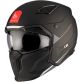 Casque MT Helmets Streetfighter SV Solid A1 Noir Mat