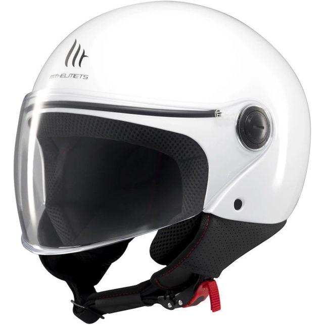 Casque MT Helmets Street S Solid A0 Blanc