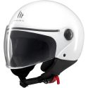 Casque MT Helmets Street S Solid A0 Blanc