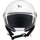 Casque MT Helmets Street S Solid A0 Blanc