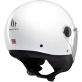 Casque MT Helmets Street S Solid A0 Blanc