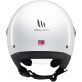 Casque MT Helmets Street S Solid A0 Blanc