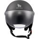 Casque MT Helmets Street S Solid A1 Noir Mat