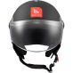 Casque MT Helmets Street S Inboard D2 Noir Gris Mat