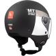 Casque MT Helmets Street S Inboard D2 Noir Gris Mat