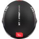 Casque MT Helmets Street S Inboard D2 Noir Gris Mat