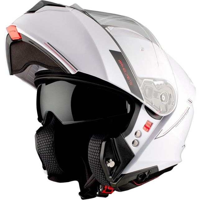 Casque MT Helmets Genesis SV Solid A0 Blanc