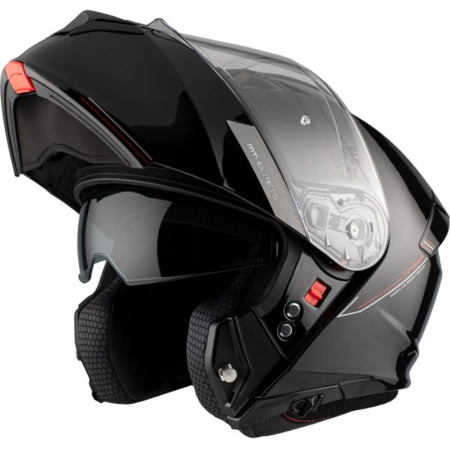Casque MT Helmets Genesis SV Solid A1 Noir