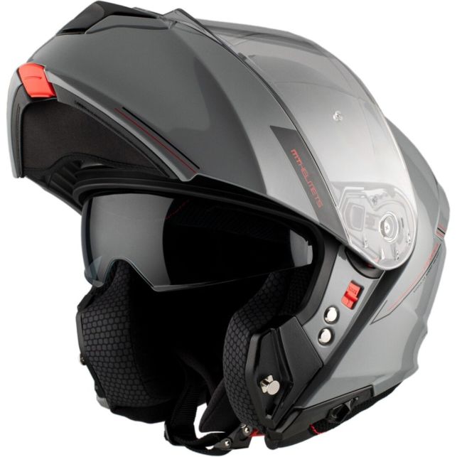 Casque MT Helmets Genesis SV Solid A12 Gris