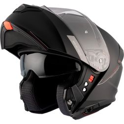 Casque MT Helmets Genesis SV Solid A1 Noir Mat
							  		