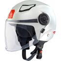 Casque MT Helmets Lite Solid A0 Blanc