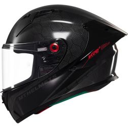 Casque MT Helmets KRE + S Solid A11 Carbone
							  		