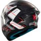 Casque MT Helmets Targo S Brik C0 Gris Blanc Rouge