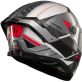 Casque MT Helmets Thunder 4 SV Freeway A5 Gris Blanc Rouge