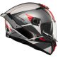Casque MT Helmets Thunder 4 SV Freeway A5 Gris Blanc Rouge