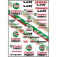 Autocollants Ixon LCR Honda GP Team 25