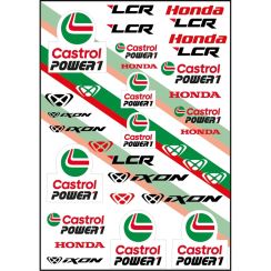 Autocollants Ixon LCR Honda GP Team 25