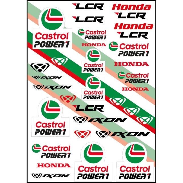 Autocollants Ixon LCR Honda GP Team 25
