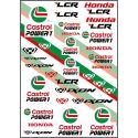 Autocollants Ixon LCR Honda GP Team 25
