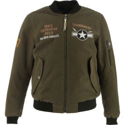 Blouson Helstons Tiger Toile Canvas
							  		