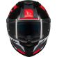 Casque MT Helmets Stinger 2 Tron B15 Noir Rouge Gris