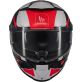Casque MT Helmets Thunder 4 SV Luminence A7 Bleu Rouge Blanc