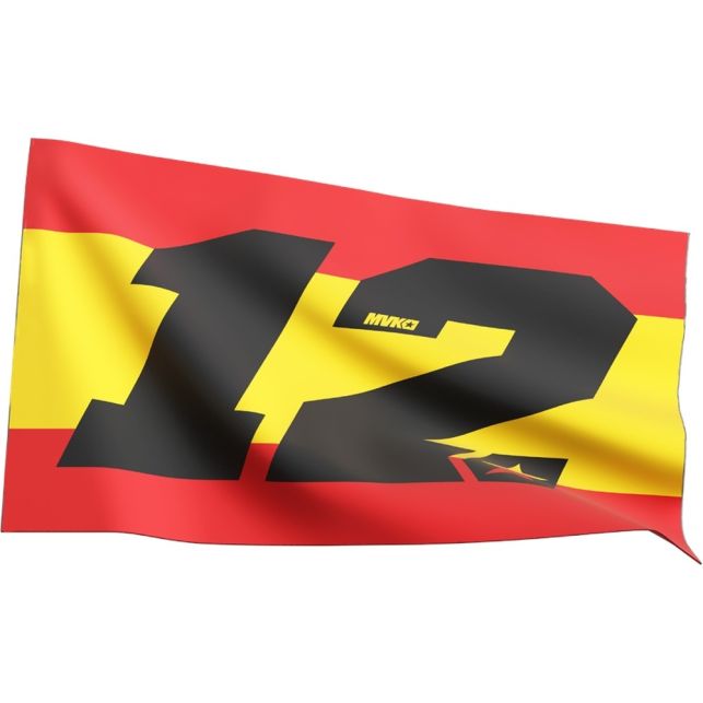 Drapeau Ixon 12 Maverick Vinales 25