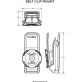 Clip Ceinture Quad Lock