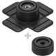 Base Flexible Adhésive Quad Lock 360