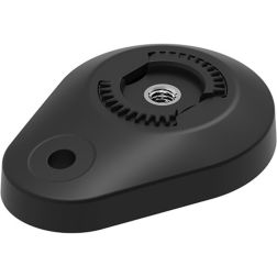 Base 2 trous avec passe-fil Quad Lock 360
							  		