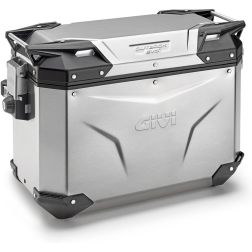 Valise Droite Givi OBKE48AR Trekker Outback Evo 48L Aluminium
							  		