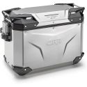 Valise droite Givi OBKE48AR Trekker Outback Evo 48L Aluminium