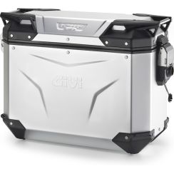 Valise gauche Givi OBKEV37AAL Trekker Outback Evo Smart 37L Aluminium Anodisé