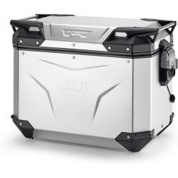 Valise gauche Givi OBKEV48AAL Trekker Outback Evo Smart 48L Aluminium Anodisé
							  		