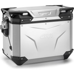 Valise droite Givi OBKEV48AAR Trekker Outback Evo Smart 48L Aluminium Anodisé