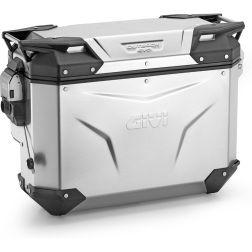 Valise droite Givi OBKEVS33AR Trekker Outback Evo Smart 33L Aluminium
							  		
