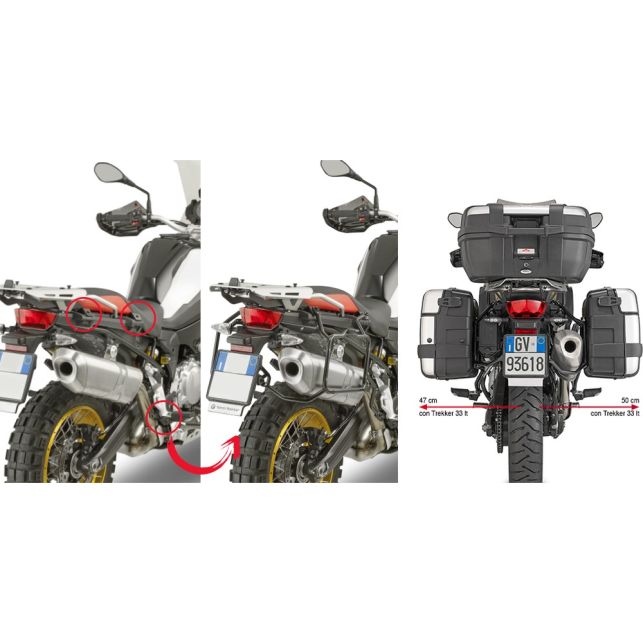 Kit de fixation Givi PLR5127