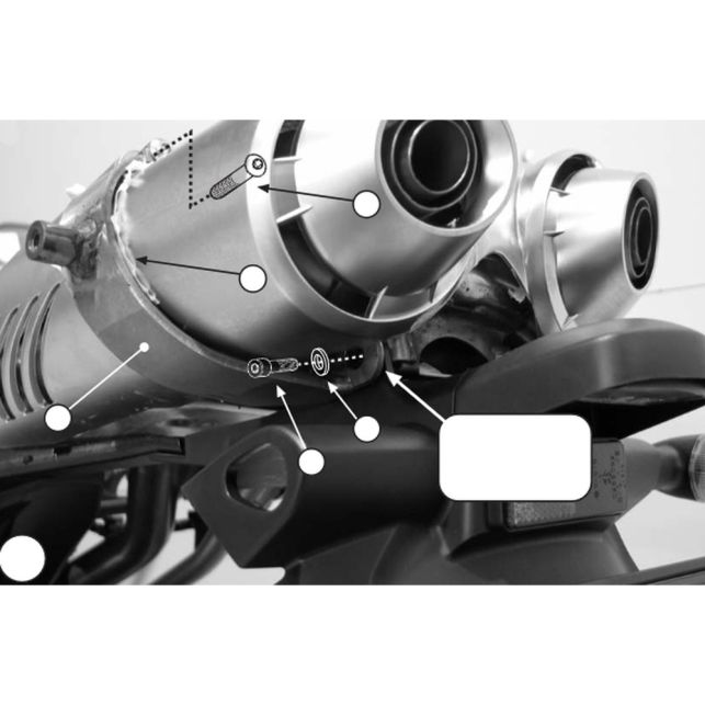 Kit de fixation Givi 351KIT