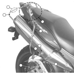 Kit de fixation Givi T214
							  		