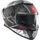 Casque MT Helmets Thunder 4 SV Rainforest C2 Gris Mat Blanc Rouge