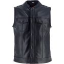 Gilet Helstons West Cuir