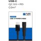 Cable d'alimentation USB-C Quad Lock