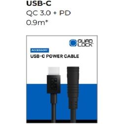 Cable d'alimentation USB-C Quad Lock
							  		
