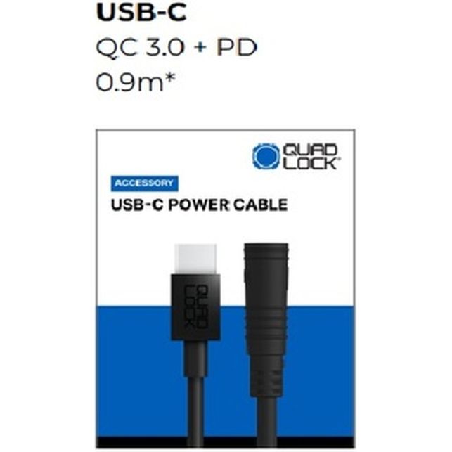 Cable d'alimentation USB-C Quad Lock