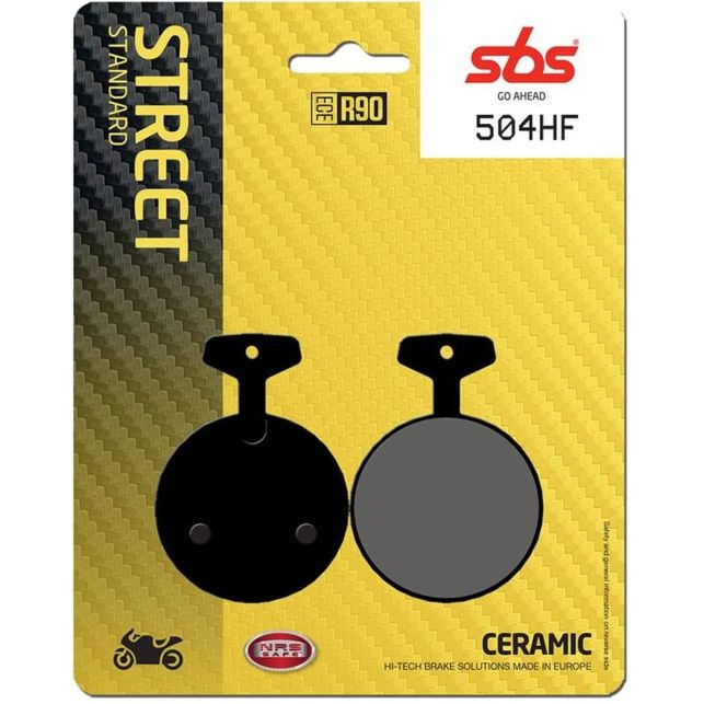 Plaquettes de frein SBS 504HF