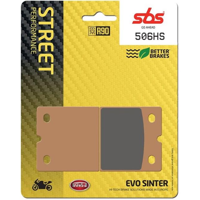 Plaquettes de frein SBS 506HS