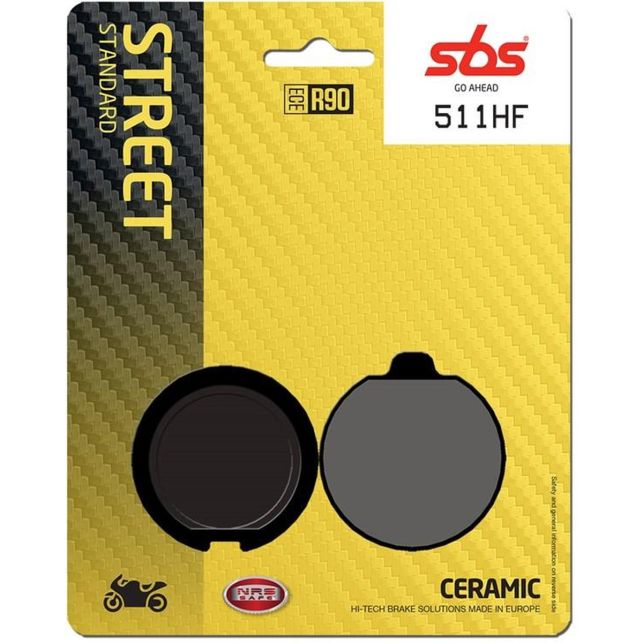 Plaquettes de frein SBS 511HF