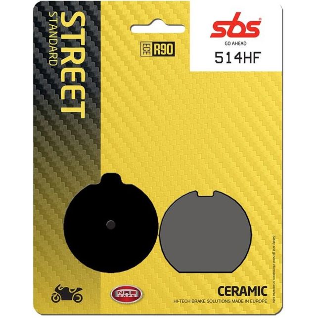 Plaquettes de frein SBS 514HF