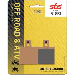 Plaquettes de frein SBS 519SI
							  		