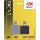 Plaquettes de frein SBS 519DCC
